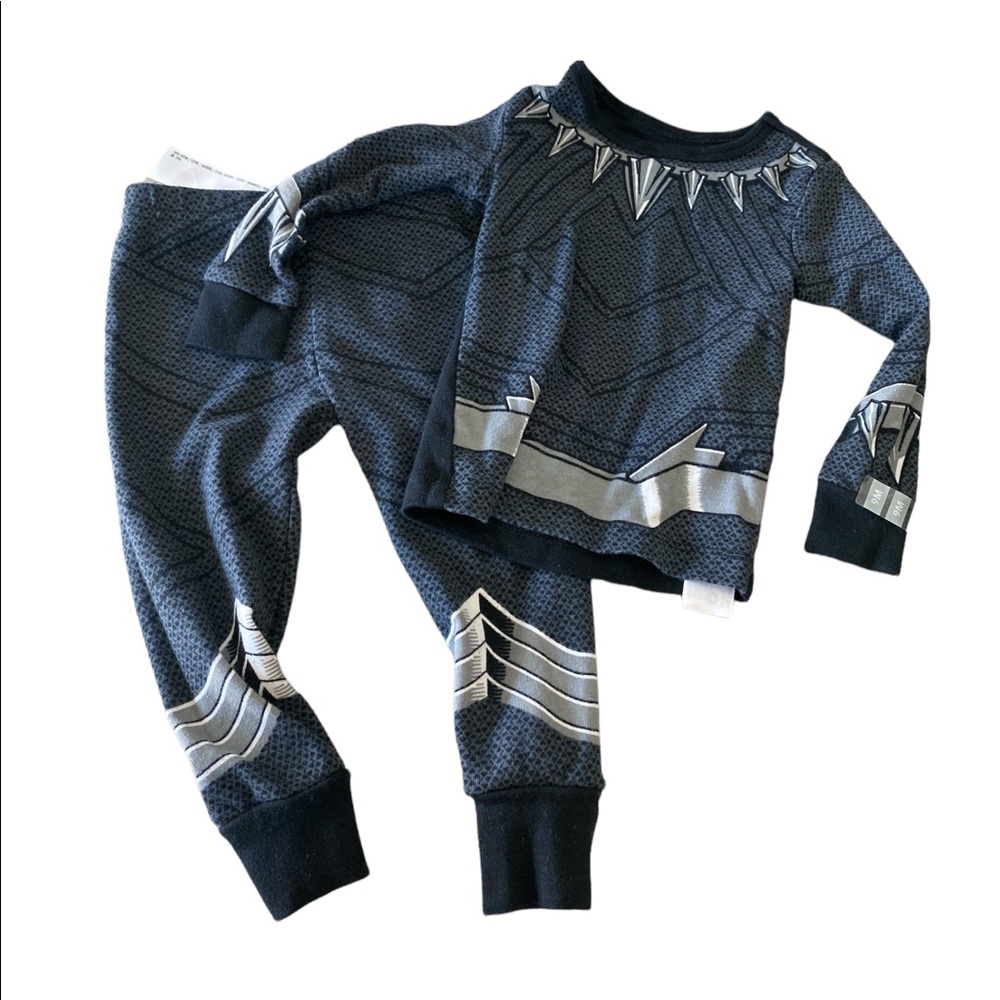 Disney brand black panther pajamas